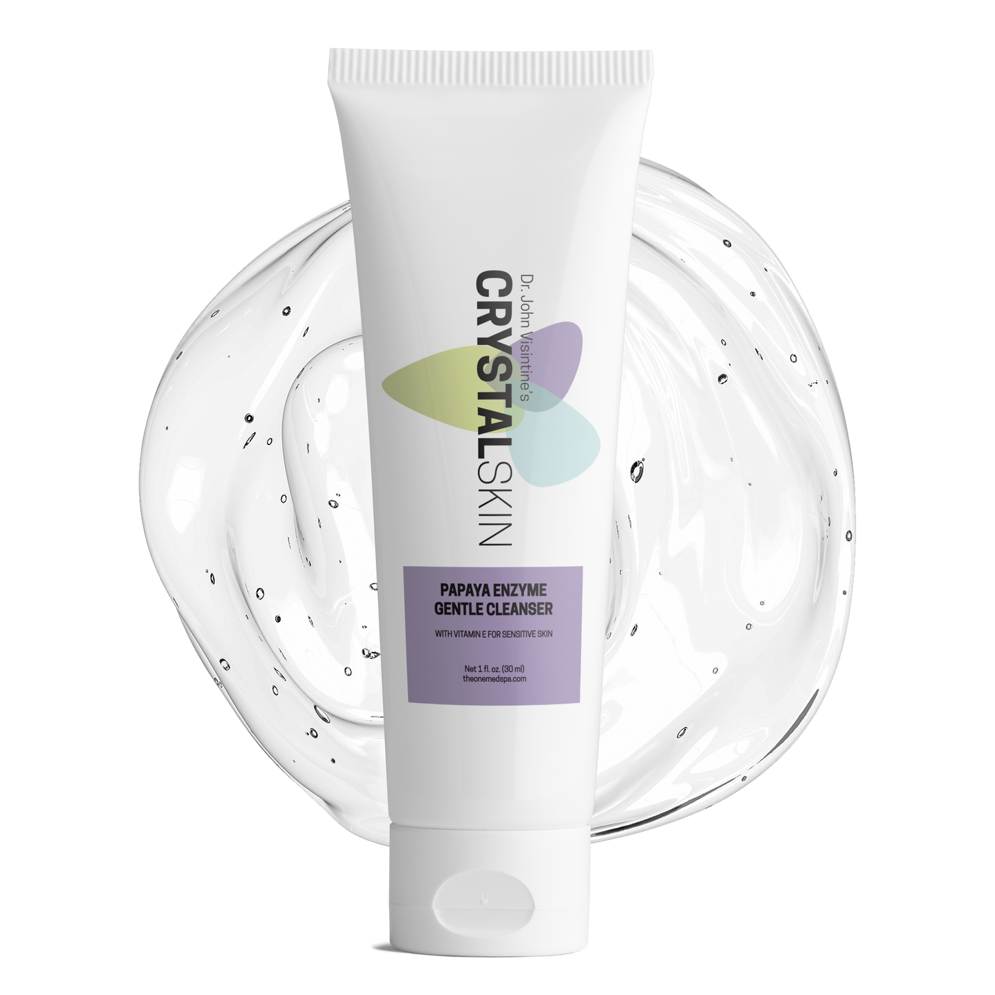 Papaya Enzyme Gentle Cleanser with Vitamin E for Sensitive Skin or Post Procedure Skin