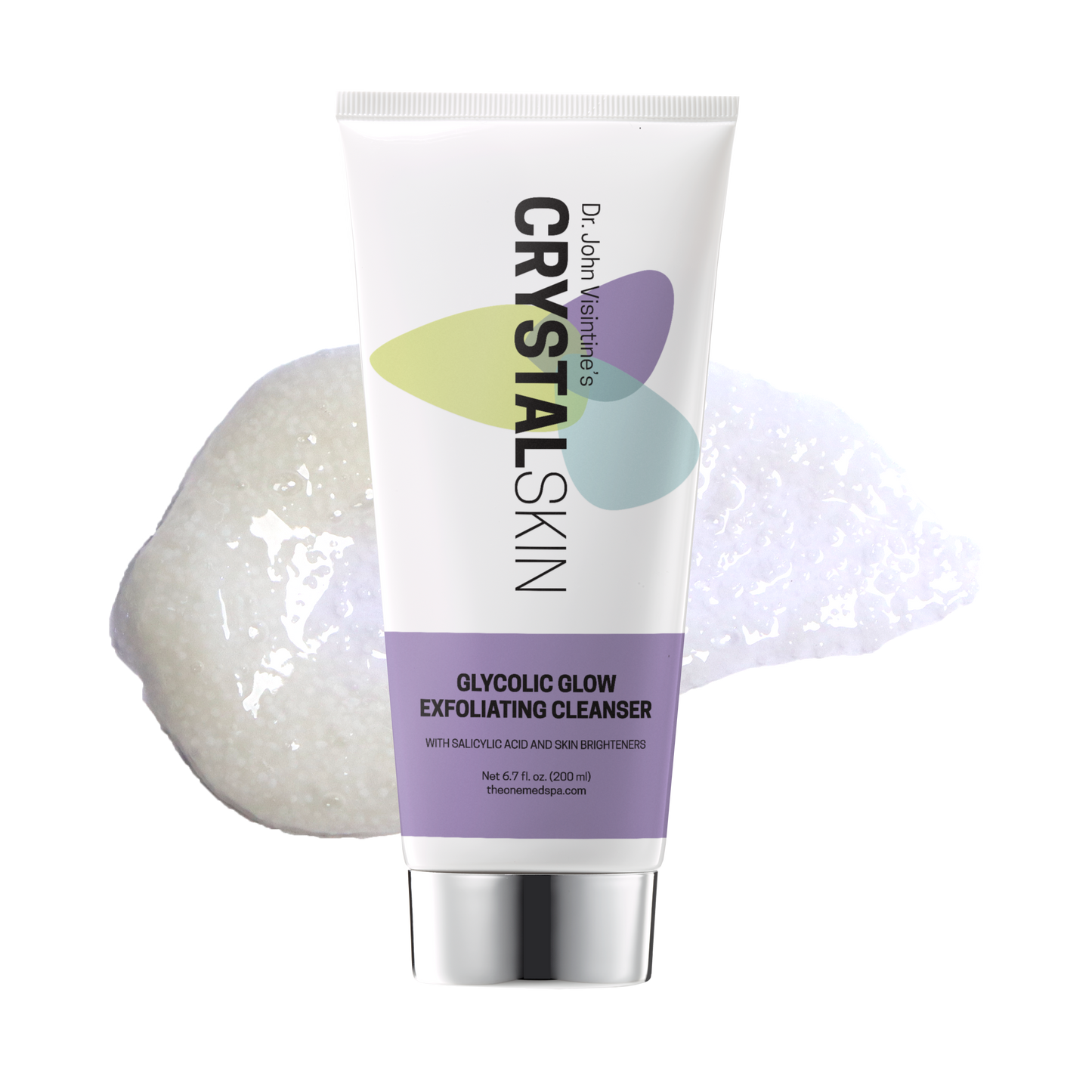 Glycolic Glow Exfoliating Cleanser with Salicylic Acid and Skin Brighteners