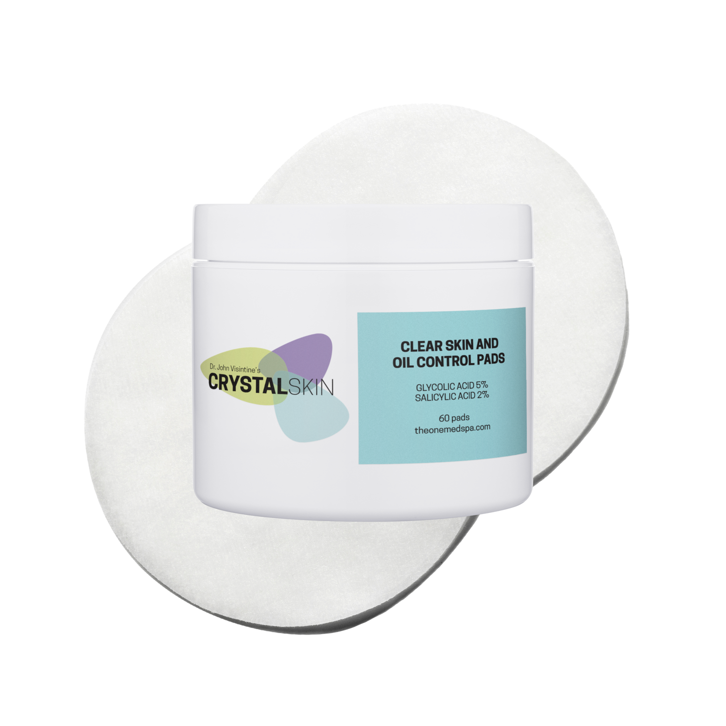 Clear Skin and Oil Control Pads with Glycolic and Salicylic Acid